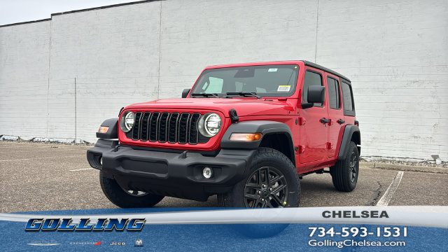 New 2026 Jeep Wrangler 4-DOOR SPORT S Sport Utility