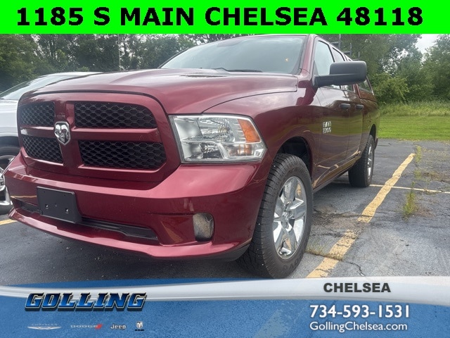 Certified 2018 RAM Ram 1500 Pickup Express with VIN 1C6RR7FG6JS320432 for sale in Chelsea, MI