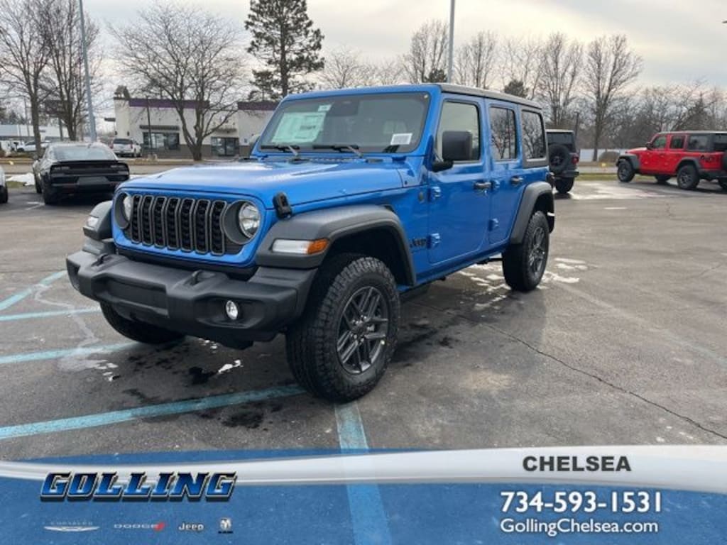 New 2026 Jeep Wrangler 4-DOOR SPORT S Sport Utility