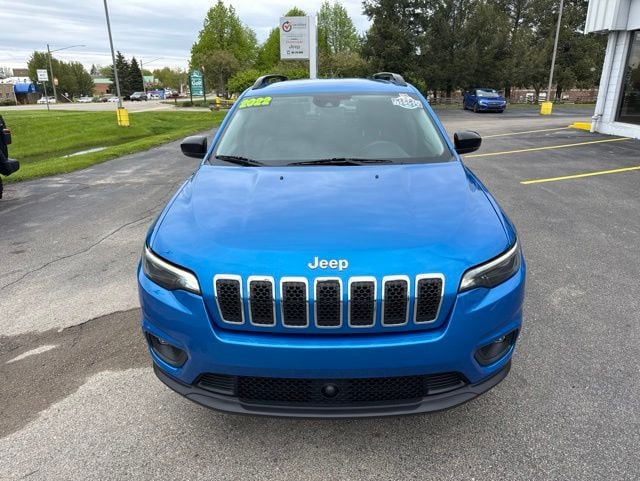 Certified 2022 Jeep Cherokee Latitude Lux with VIN 1C4PJMMX0ND539986 for sale in Chelsea, MI