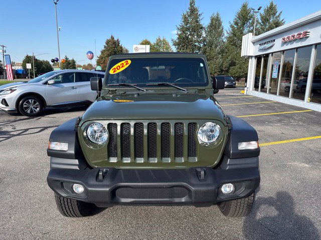 Certified 2022 Jeep Wrangler Unlimited Sport S SUV