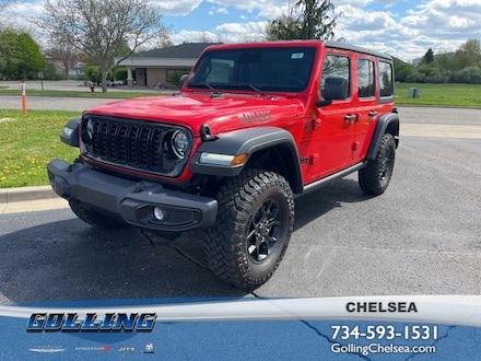 2026 Jeep Wrangler 4-DOOR WILLYS Sport Utility