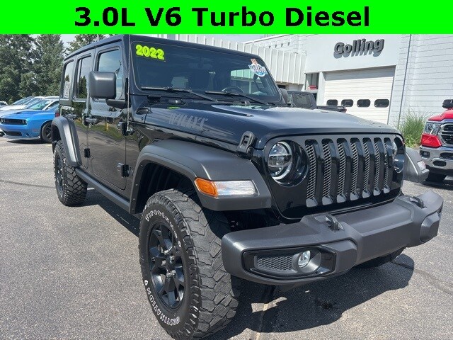 2022 Jeep Wrangler Unlimited Willys photo 2