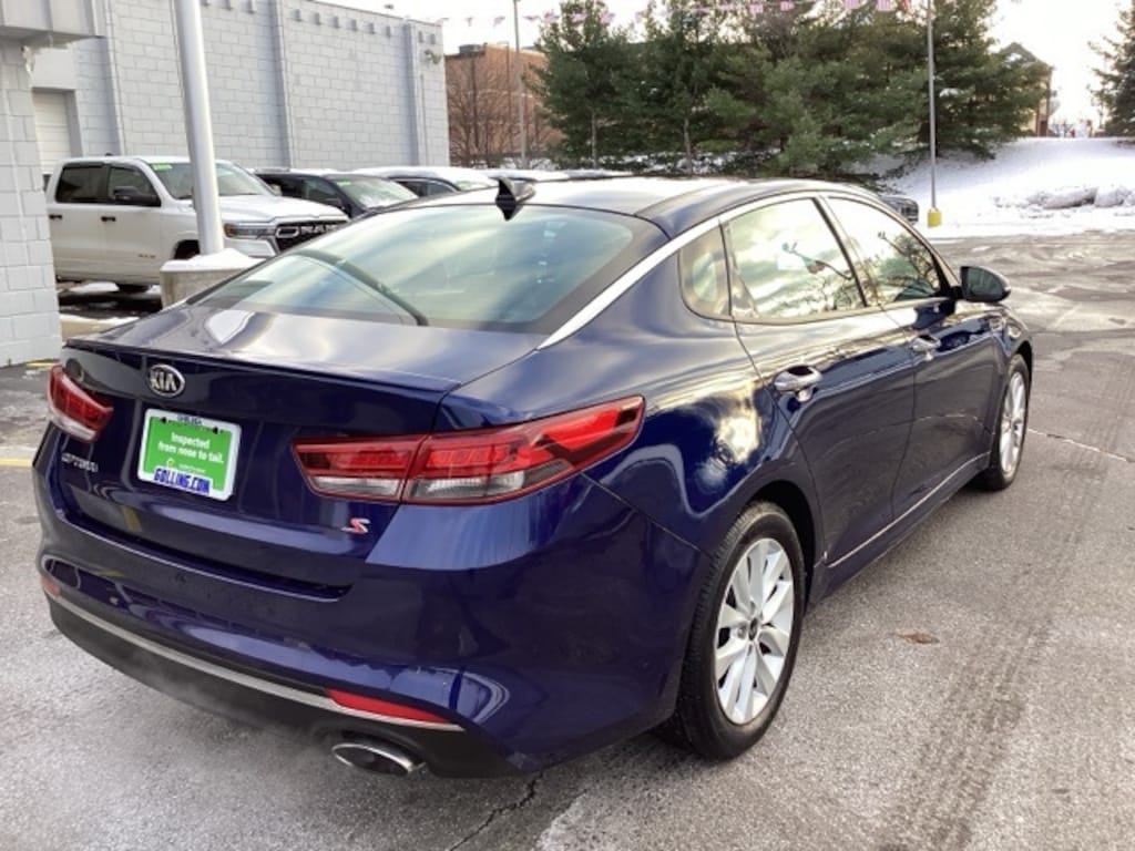 Certified 2018 Kia Optima S Sedan