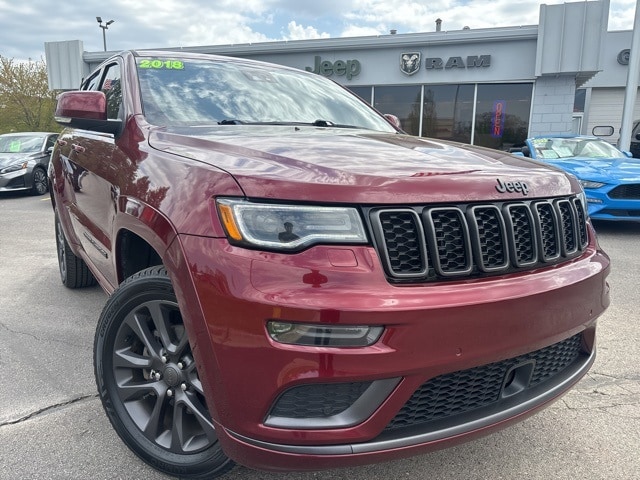 Certified 2018 Jeep Grand Cherokee High Altitude with VIN 1C4RJFCG7JC360575 for sale in Chelsea, MI