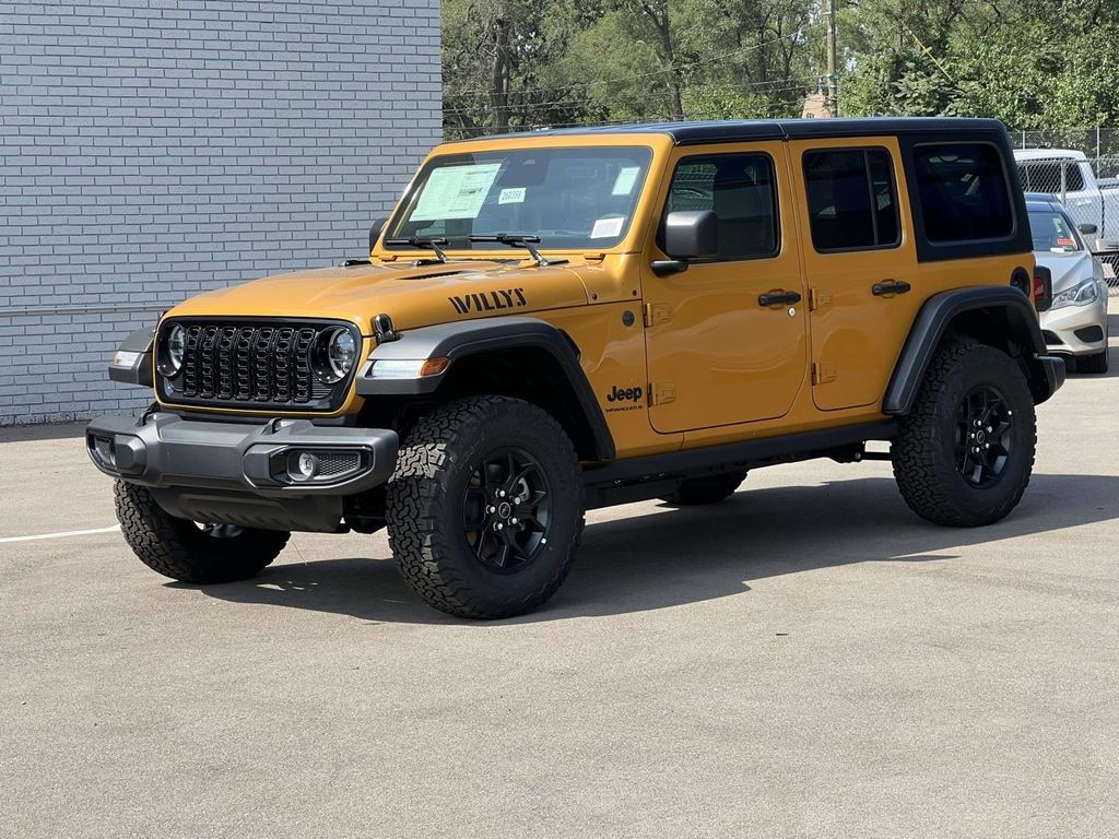 New 2026 Jeep Wrangler 4-DOOR WILLYS Sport Utility