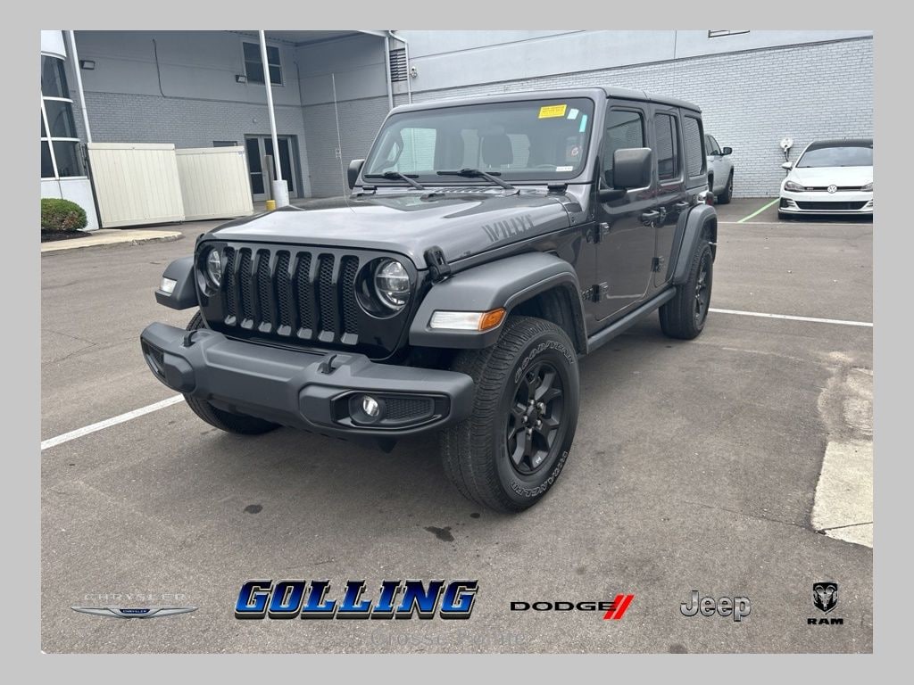 Used 2021 Jeep Wrangler Unlimited Willys SUV