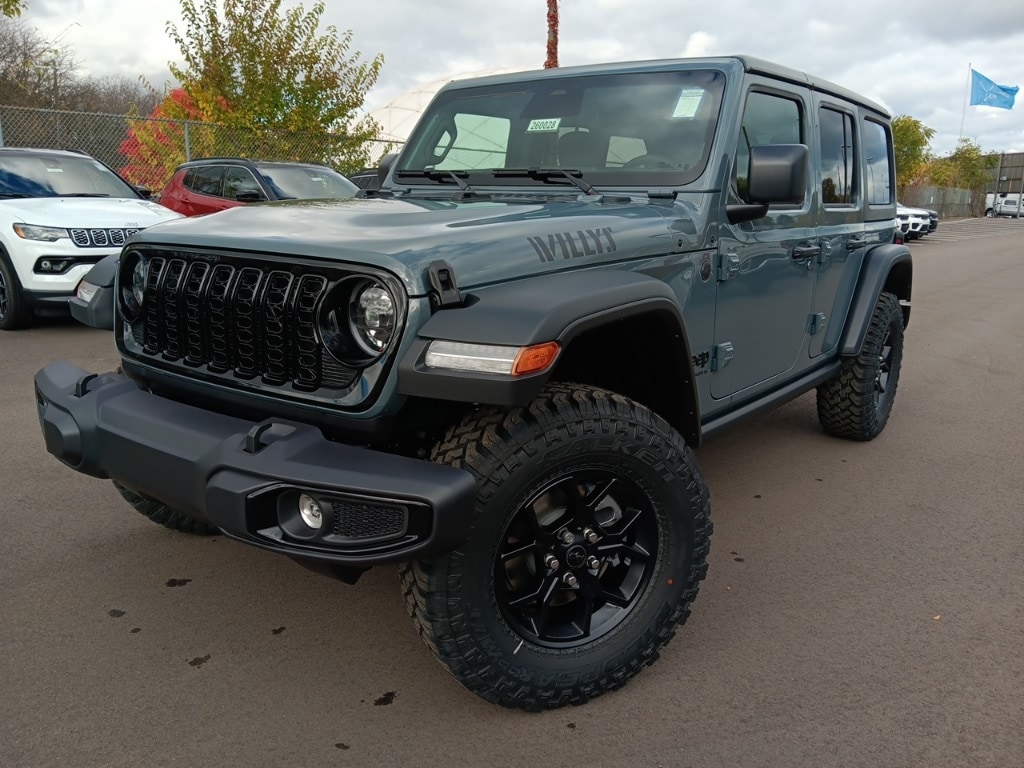 New 2026 Jeep Wrangler 4-DOOR WILLYS Sport Utility