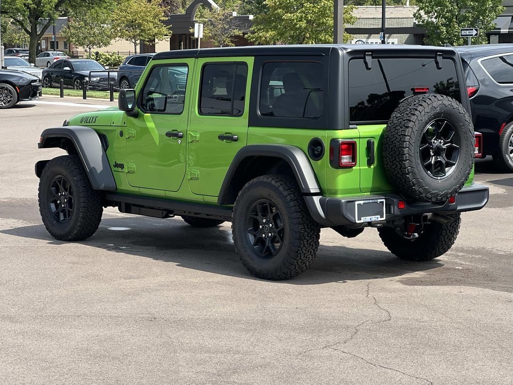 New 2026 Jeep Wrangler 4-DOOR WILLYS Sport Utility