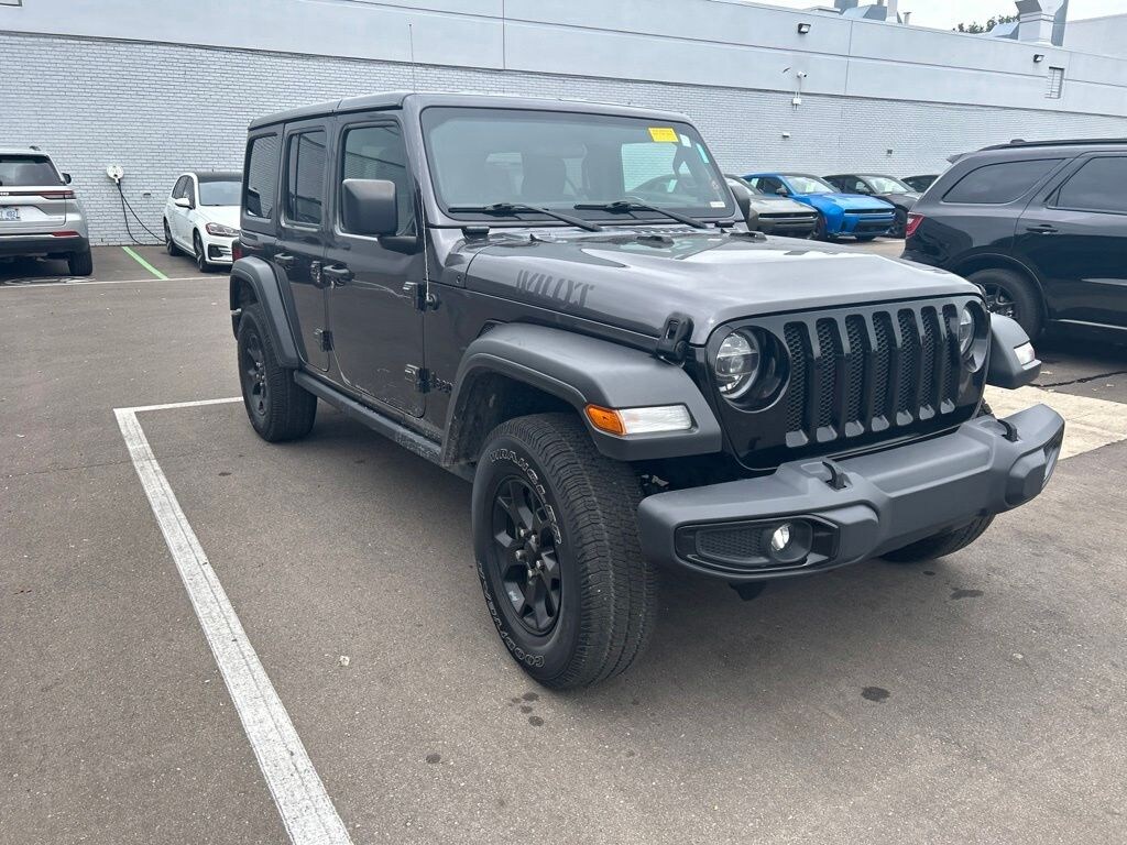Used 2021 Jeep Wrangler Unlimited Willys SUV
