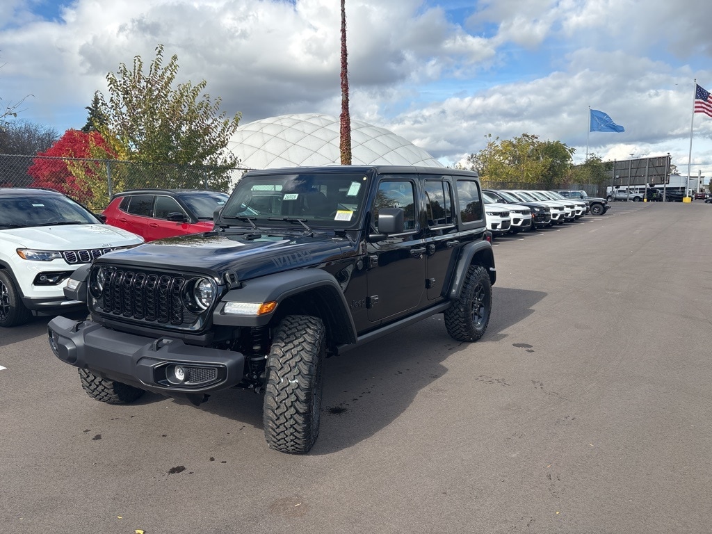 New 2026 Jeep Wrangler 4-DOOR WILLYS Sport Utility