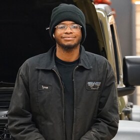 Staff member Tyrese Burley from 830924c71b67