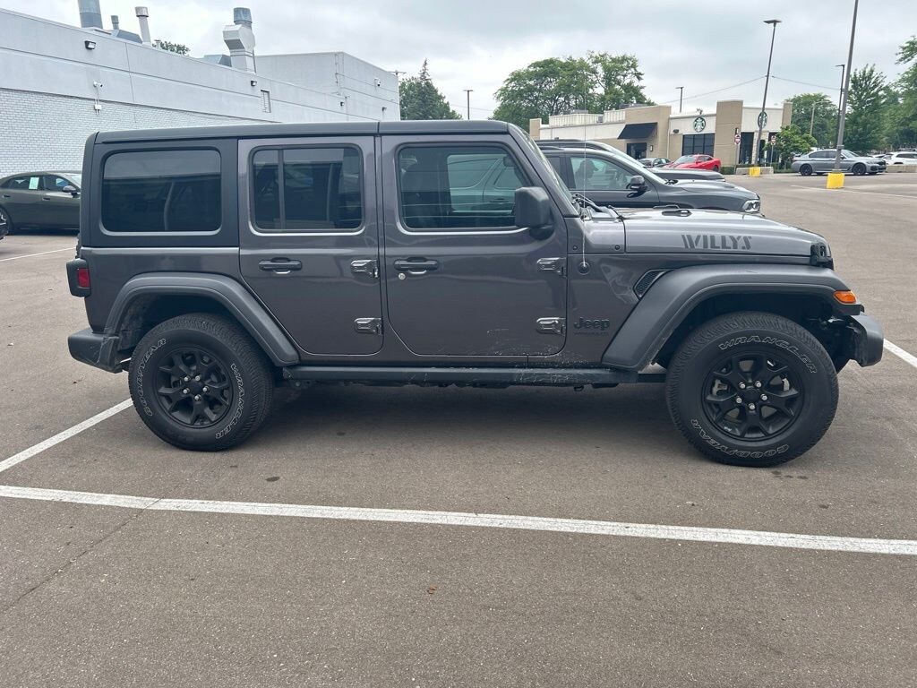 Used 2021 Jeep Wrangler Unlimited Willys SUV