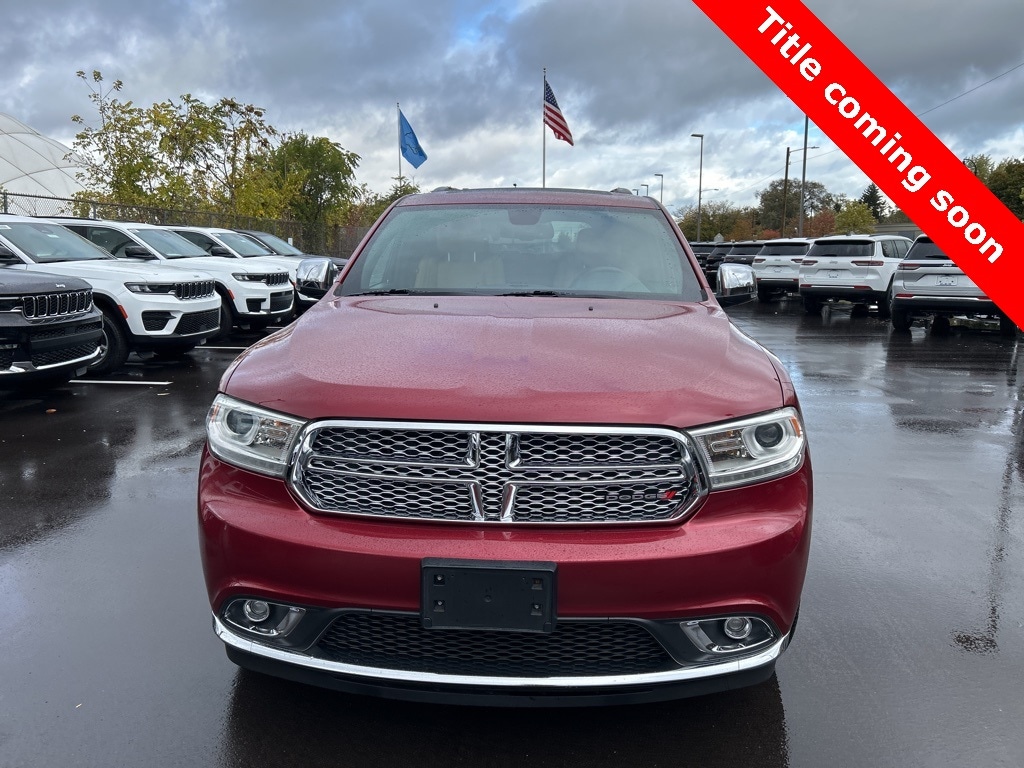 Used 2014 Dodge Durango Citadel with VIN 1C4RDJEG9EC278828 for sale in Detroit, MI