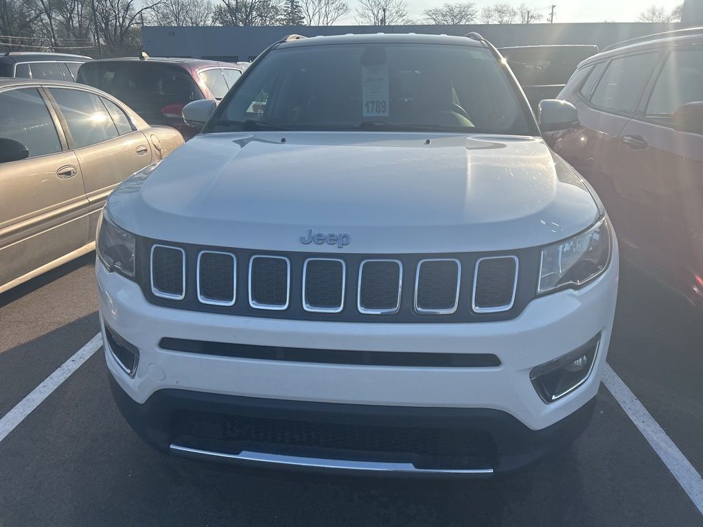 Used 2018 Jeep Compass Limited with VIN 3C4NJDCB9JT179960 for sale in Detroit, MI