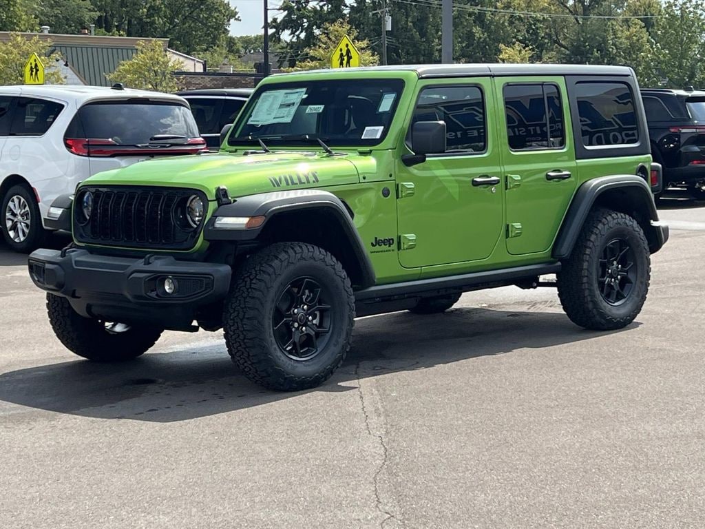 New 2026 Jeep Wrangler 4-DOOR WILLYS Sport Utility