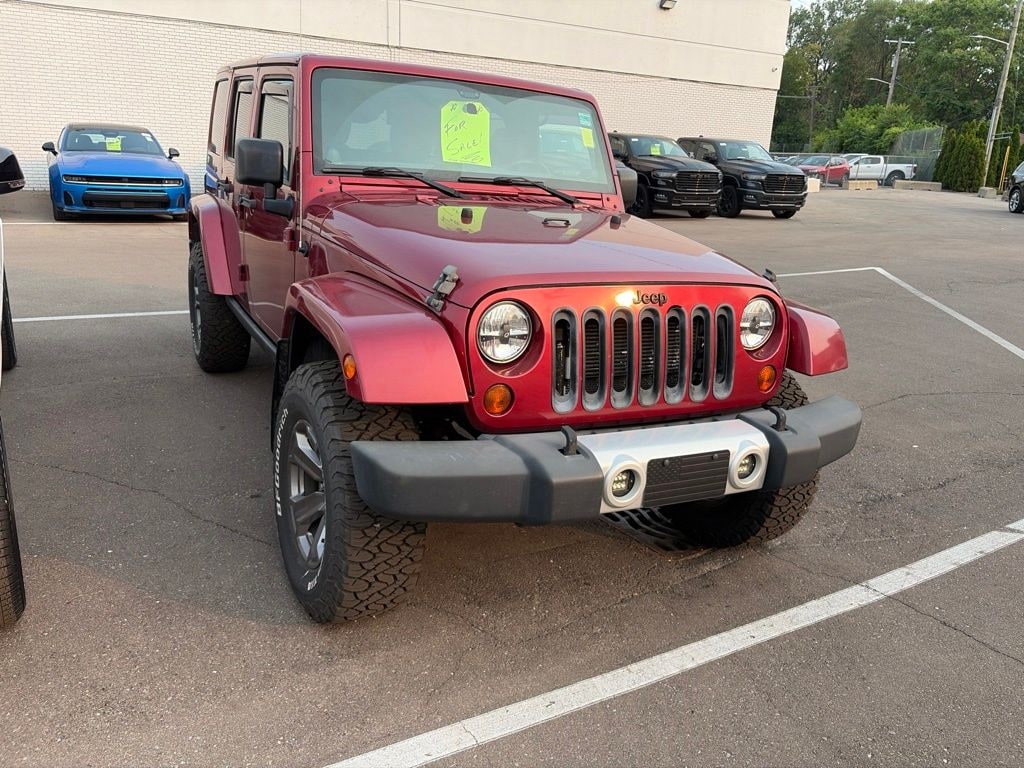 Used 2012 Jeep Wrangler Unlimited Sahara SUV