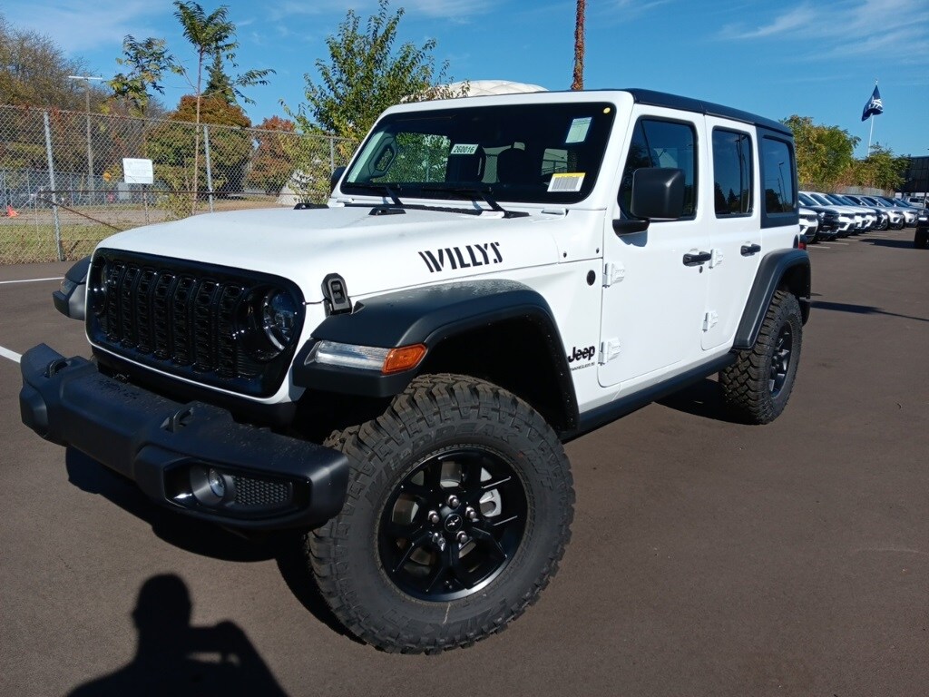 New 2026 Jeep Wrangler 4-DOOR WILLYS Sport Utility