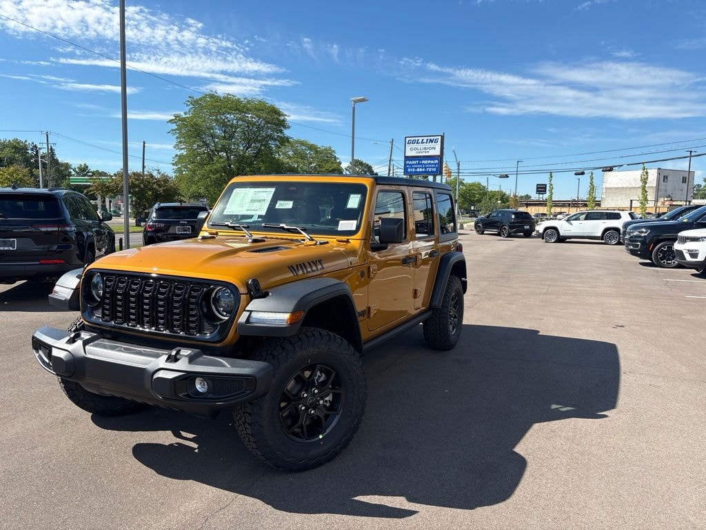 New 2026 Jeep Wrangler 4-DOOR WILLYS Sport Utility