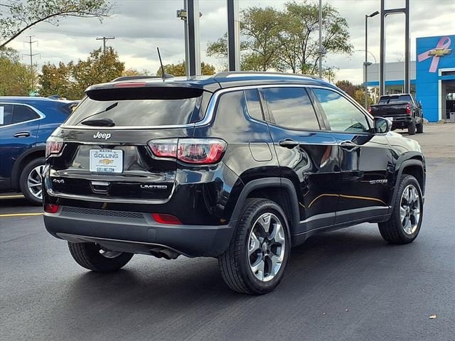 Used 2019 Jeep Compass Limited with VIN 3C4NJDCB3KT734757 for sale in Wayne, MI