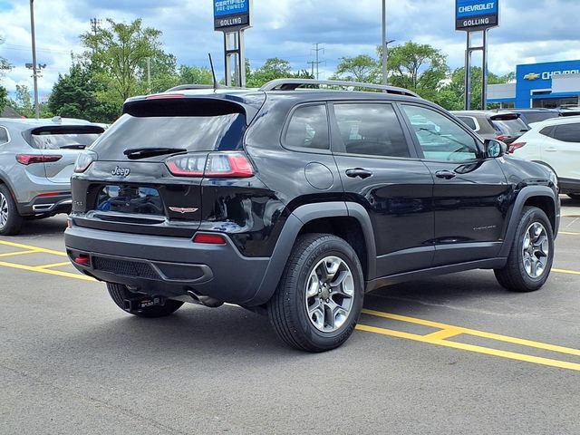 Used 2020 Jeep Cherokee Trailhawk with VIN 1C4PJMBX1LD632922 for sale in Wayne, MI