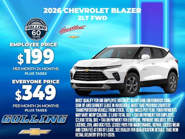 2026 Chevrolet Blazer 2LT FWD