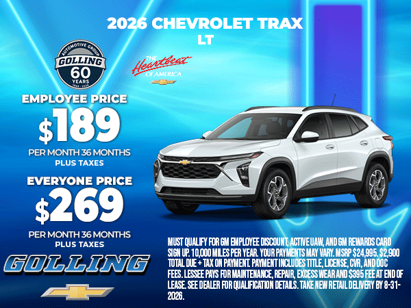 2026 Chevrolet Trax LT