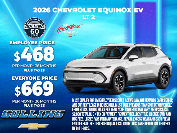 2026 Chevrolet Equinox EV LT 2