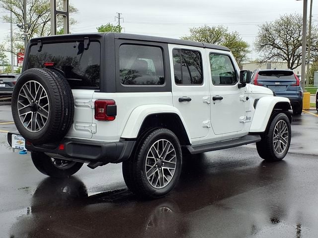 Used 2023 Jeep Wrangler 4xe Sahara 4XE with VIN 1C4JJXP6XPW556621 for sale in Wayne, MI