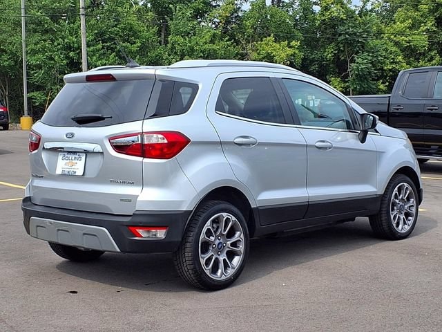 Used 2020 Ford Ecosport Titanium with VIN MAJ3S2KEXLC350112 for sale in Wayne, MI