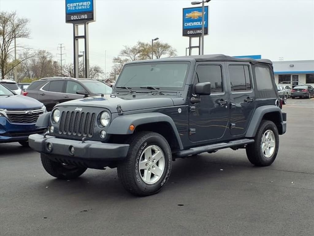 Used 2016 Jeep Wrangler Unlimited Sport SUV