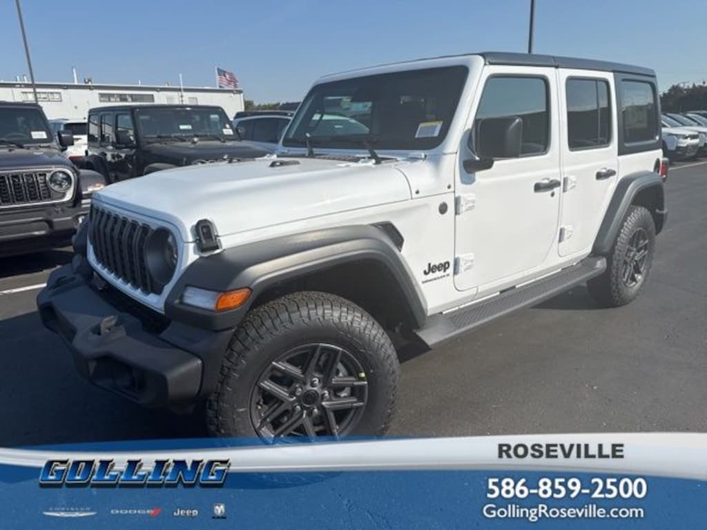 New 2026 Jeep Wrangler 4-DOOR SPORT S Sport Utility