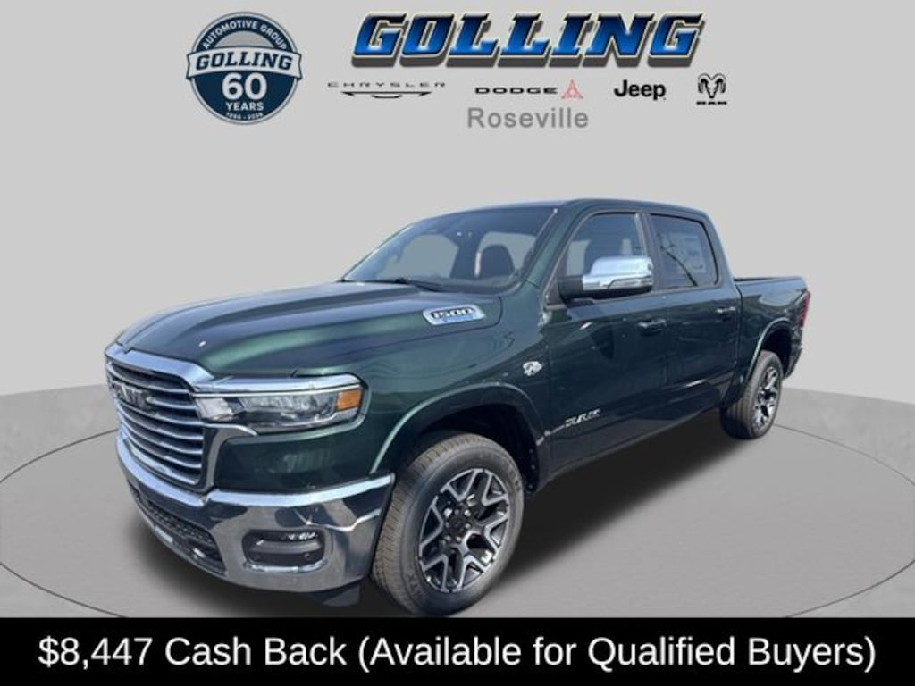 New 2026 Ram 1500 LARAMIE CREW CAB 4X4 5'7 BOX Pickup
