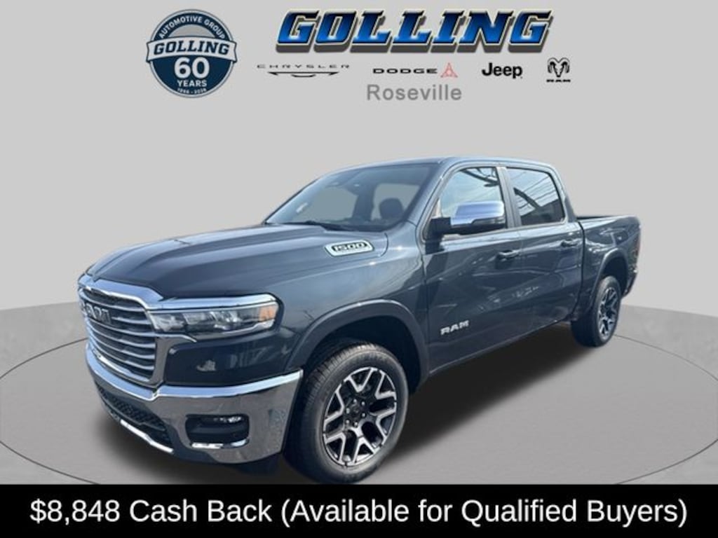 New 2026 Ram 1500 LARAMIE CREW CAB 4X4 5'7 BOX Pickup