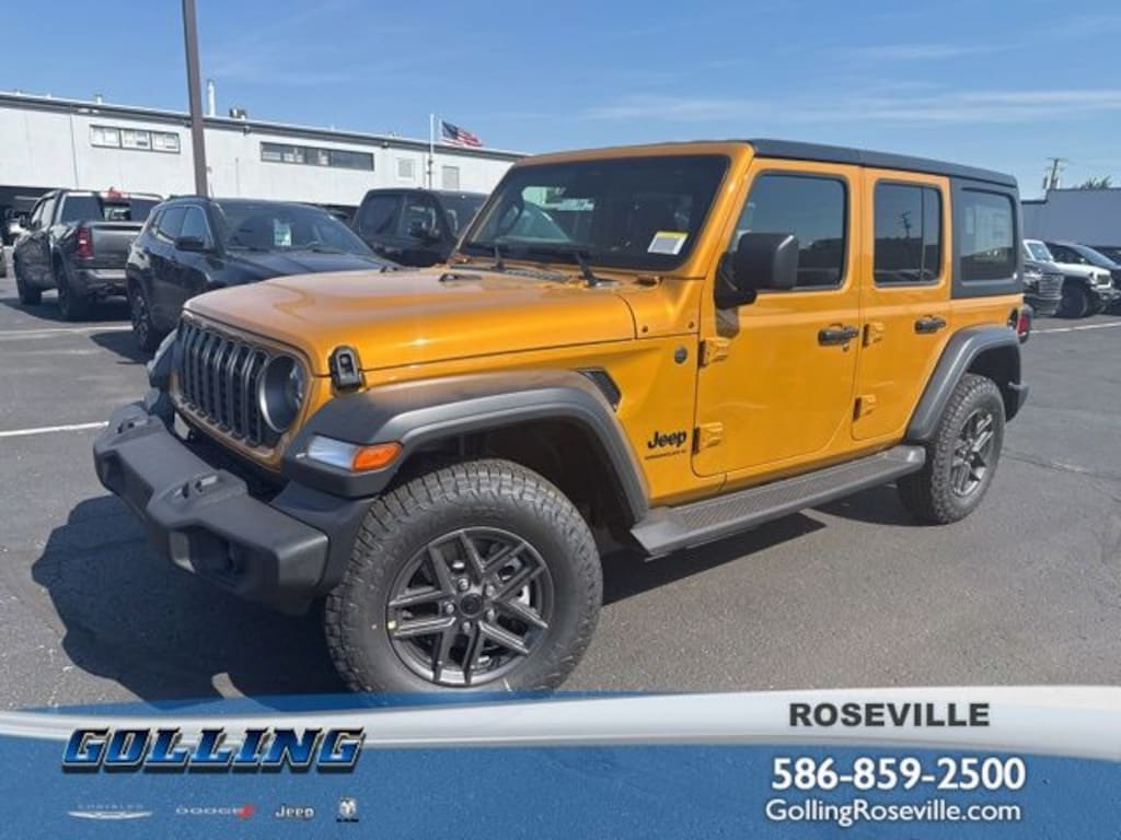New 2026 Jeep Wrangler 4-DOOR SPORT S Sport Utility