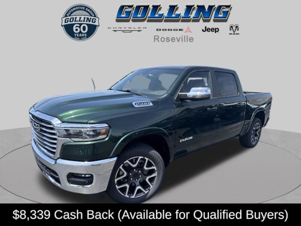 New 2026 Ram 1500 LARAMIE CREW CAB 4X4 5'7 BOX Pickup