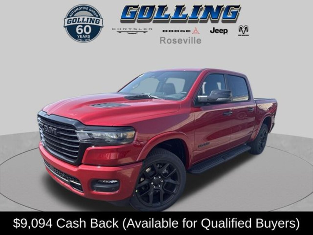New 2026 Ram 1500 LARAMIE CREW CAB 4X4 5'7 BOX Pickup