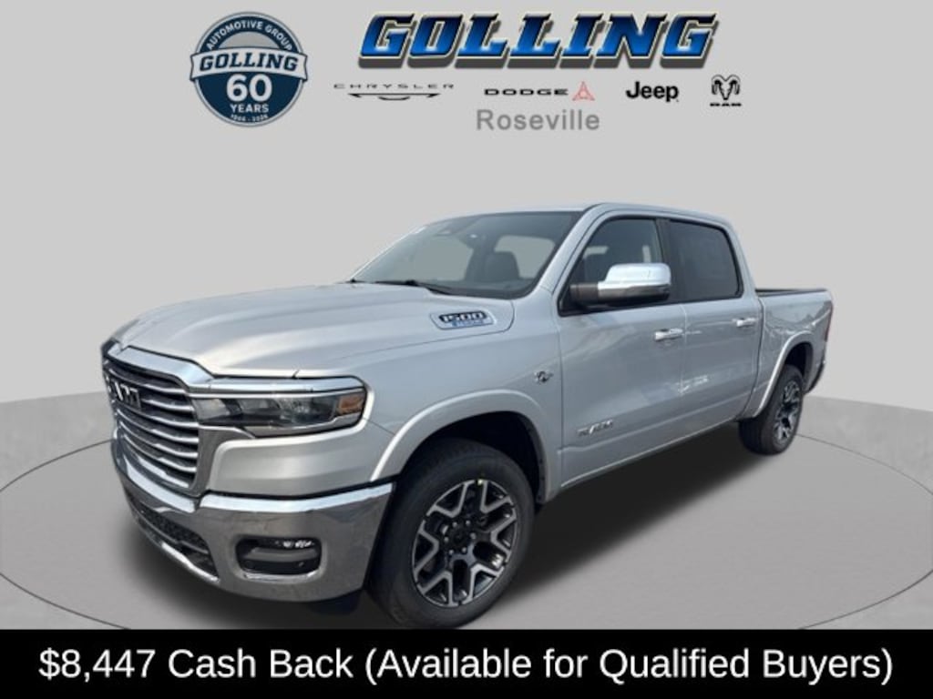New 2026 Ram 1500 LARAMIE CREW CAB 4X4 5'7 BOX Pickup