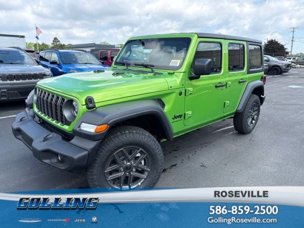 New 2026 Jeep Wrangler 4-DOOR SPORT S Sport Utility