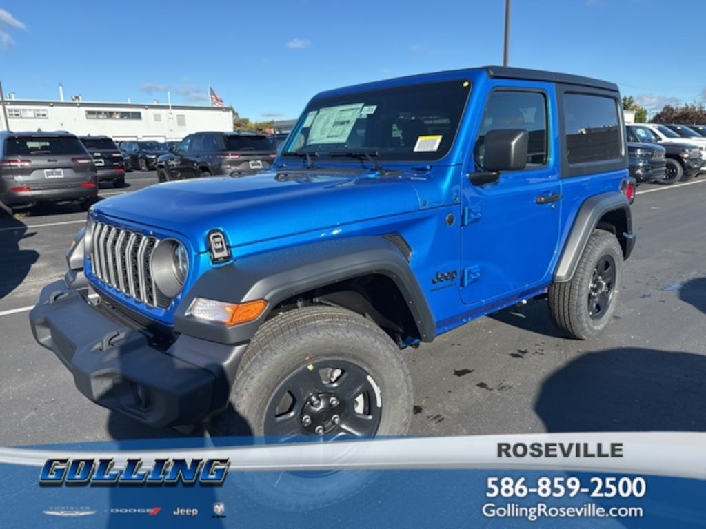 New 2026 Jeep Wrangler 2-DOOR SPORT Sport Utility
