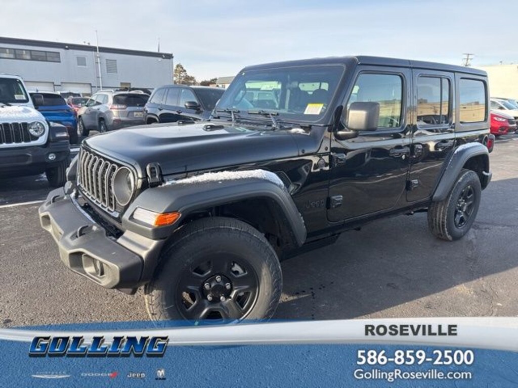 New 2026 Jeep Wrangler 4-DOOR SPORT Sport Utility