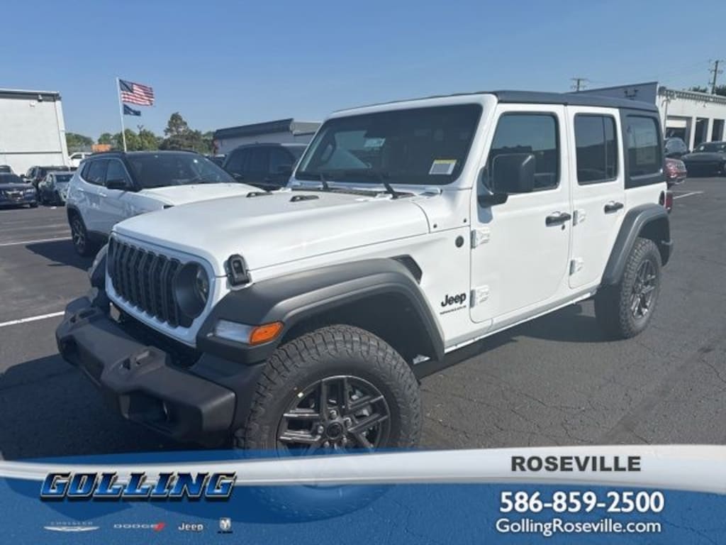 New 2026 Jeep Wrangler 4-DOOR SPORT S Sport Utility