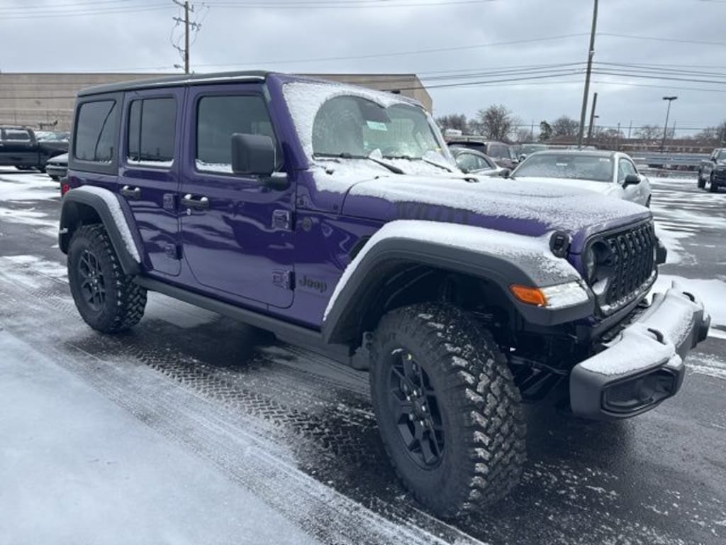 New 2026 Jeep Wrangler 4-DOOR WILLYS Sport Utility