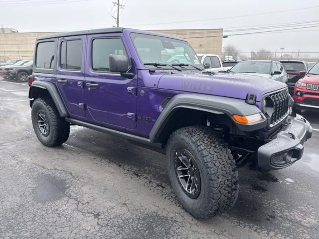 New 2026 Jeep Wrangler 4-DOOR WILLYS Sport Utility