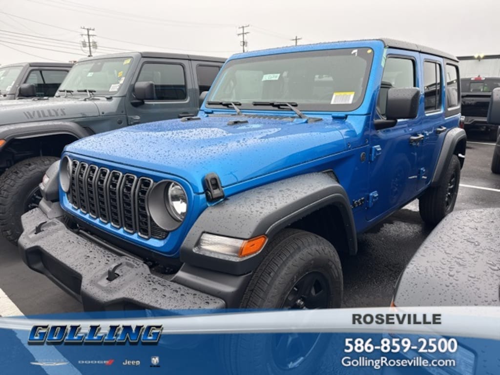 New 2026 Jeep Wrangler 4-DOOR SPORT Sport Utility