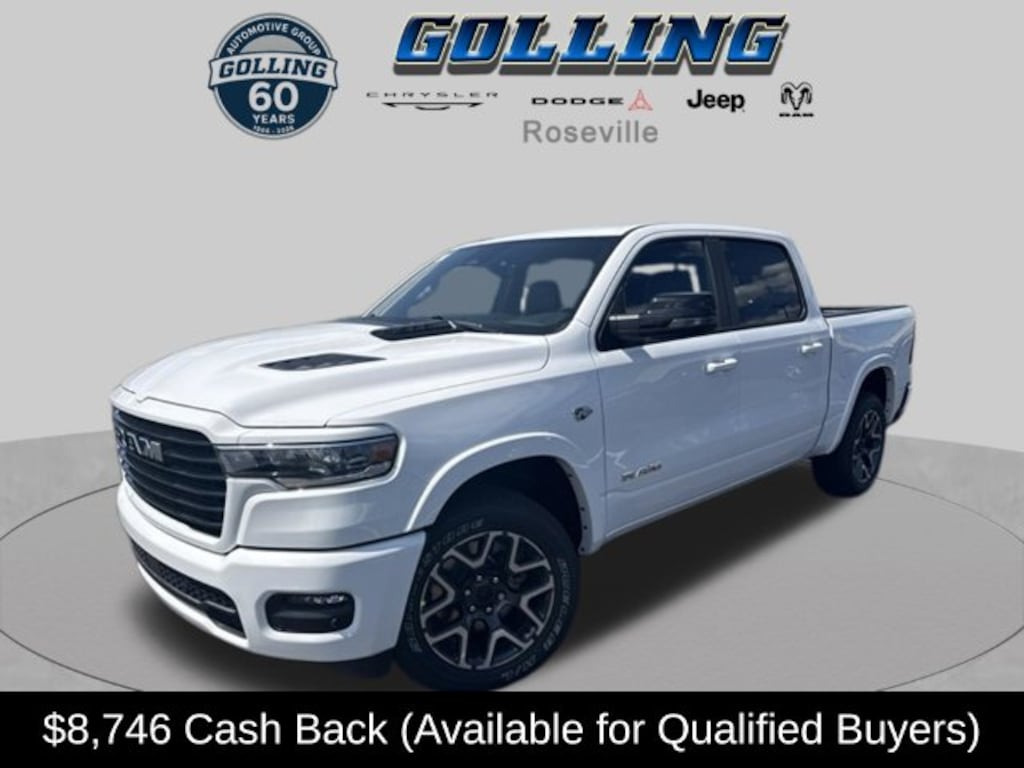 New 2026 Ram 1500 LARAMIE CREW CAB 4X4 5'7 BOX Pickup