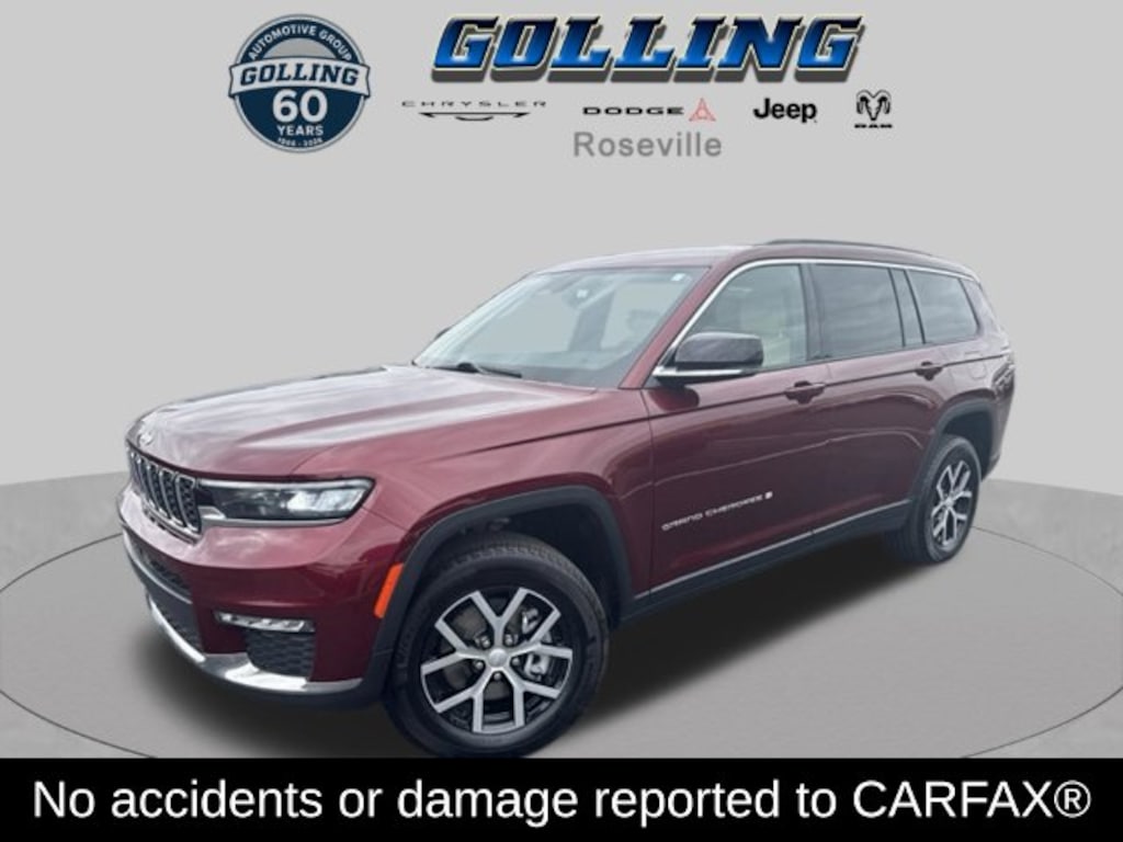 Certified 2025 Jeep Grand Cherokee L Limited SUV