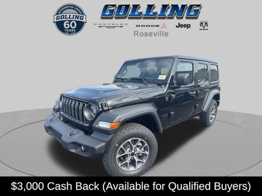 New 2026 Jeep Wrangler 4-DOOR SPORT S Sport Utility