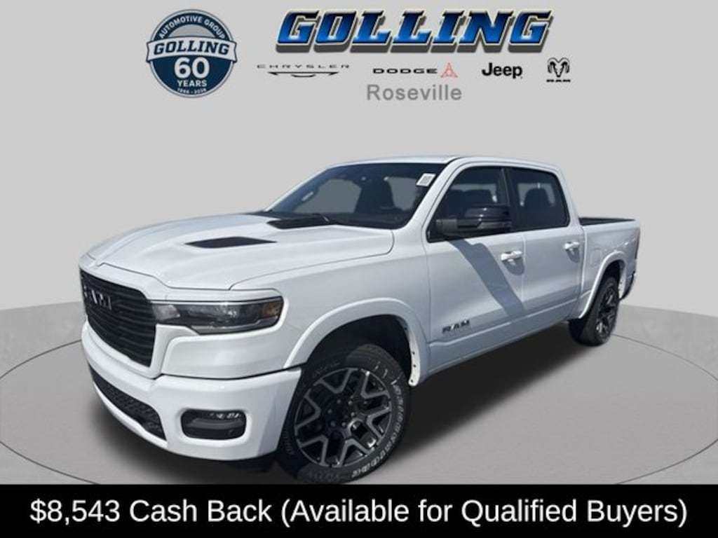 New 2026 Ram 1500 LARAMIE CREW CAB 4X4 5'7 BOX Pickup