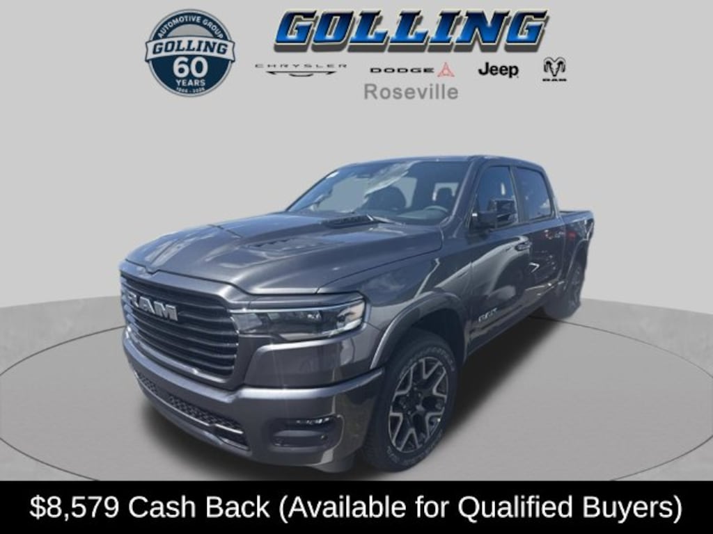 New 2026 Ram 1500 LARAMIE CREW CAB 4X4 5'7 BOX Pickup